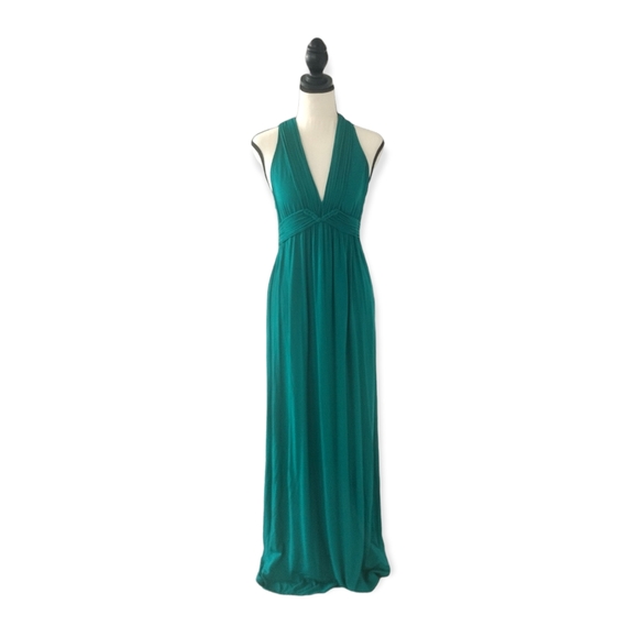 Max Studio Plunge Maxi Dress - Picture 1 of 4